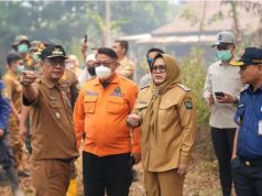 Karhutla Muara Enim Meluas, Tim Gabungan Berjibaku Padamkan Api di Gelumbang dan Sungai Rotan