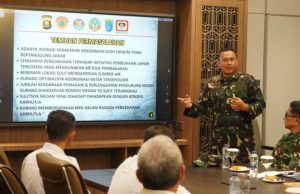 Mabes TNI Dorong OKI Perkuat Deteksi Dini dan Respons Cepat Karhutla