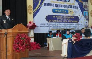 107 Mahasiswa ITPA Diwisuda, Wali Kota Pagar Alam Dorong Lulusan Jadi Agen Perubahan