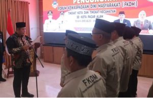 FKDM Pagar Alam Dikukuhkan, Wali Kota Ludi Oliansyah Perkuat Kewaspadaan Dini Masyarakat