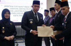 Wali Kota Pagar Alam Lantik Sejumlah Pejabat, Tekankan Integritas dan Pelayanan Publik