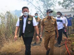 Karhutla Kertapati Dipantau Herman Deru, 43 Kejadian Tercatat hingga September 2026