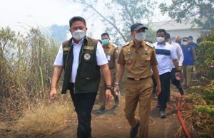 Karhutla Kertapati Dipantau Herman Deru, 43 Kejadian Tercatat hingga September 2026