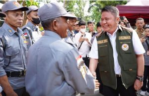 Kemarau Panjang Sumsel, Herman Deru Tinjau Posko Karhutla Palembang