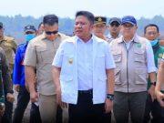 Karhutla Muba Dipantau Herman Deru, Satgas Diminta Cegah Api Meluas