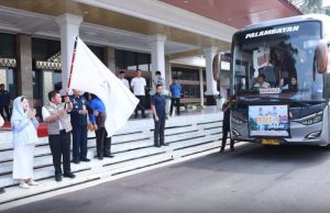 Kafilah MTQ Sumsel Berangkat ke Semarang, Target Lima Besar Jadi Ujian Konsistensi