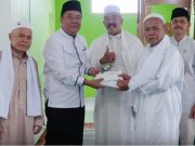 Wakil Gubernur Sumsel Cik Ujang Safari Sholat Jumat di Masjid Jauharul Iman Tangga Takat