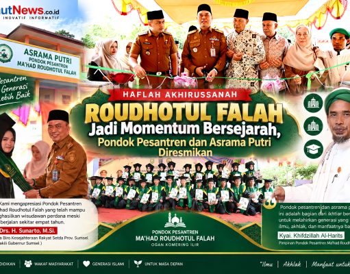 LIVE STREAMING : Haflah Akhirussanah Roudhotul Falah, Momentum Bersejarah P. Pesantren dan Asrama Putri Diresmikan