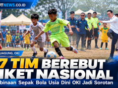 47 Tim Berebut Tiket Nasional, Pembinaan Sepak Bola Usia Dini OKI Jadi Sorotan